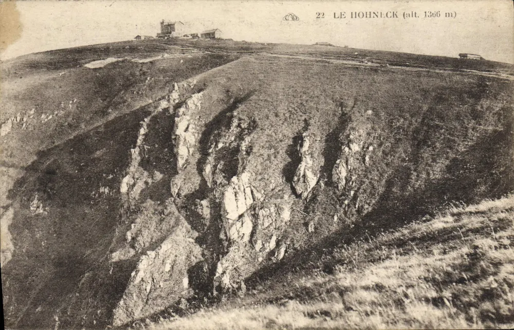 O Hohnleck (alt. 1366 m) — vista panorâmica — editor desconhecido, n° 22 - Frente