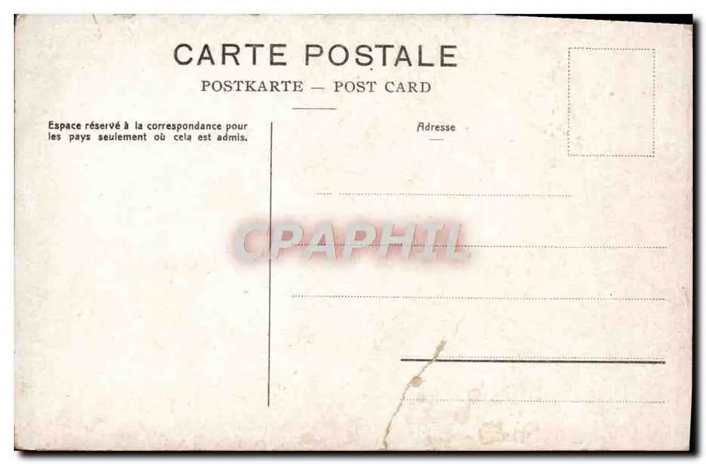 Gorges do Chauderon — Montreux — C.P.N. 204 - Verso