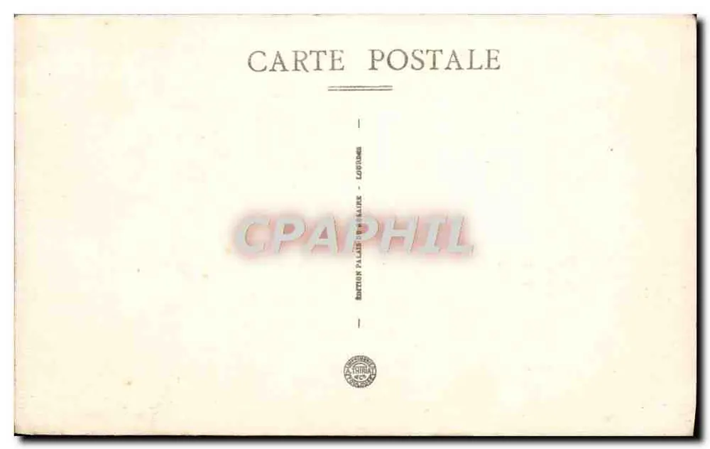 Lourdes — Castelo Forte — Edição Palais - Verso