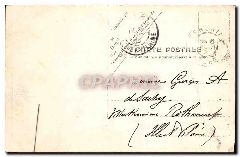 Stadthaus von Liesse — Verlag Édouard Liesse Photographischer Verlag, Nr. 2 - Rückseite