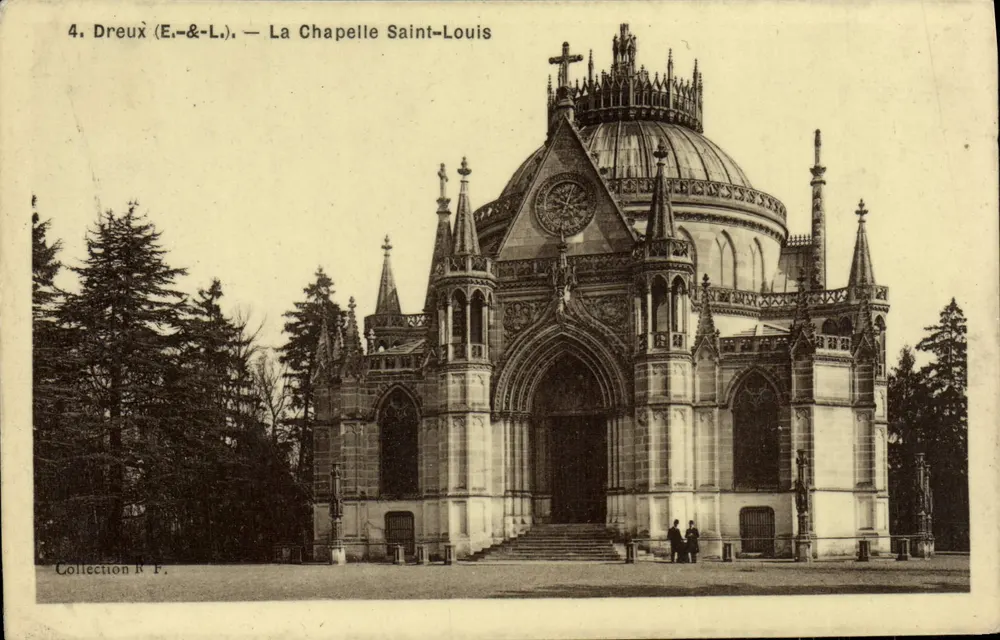 Dreux (E.-&-L.) — A Capela de São Luís — Coleção R. F. - Frente