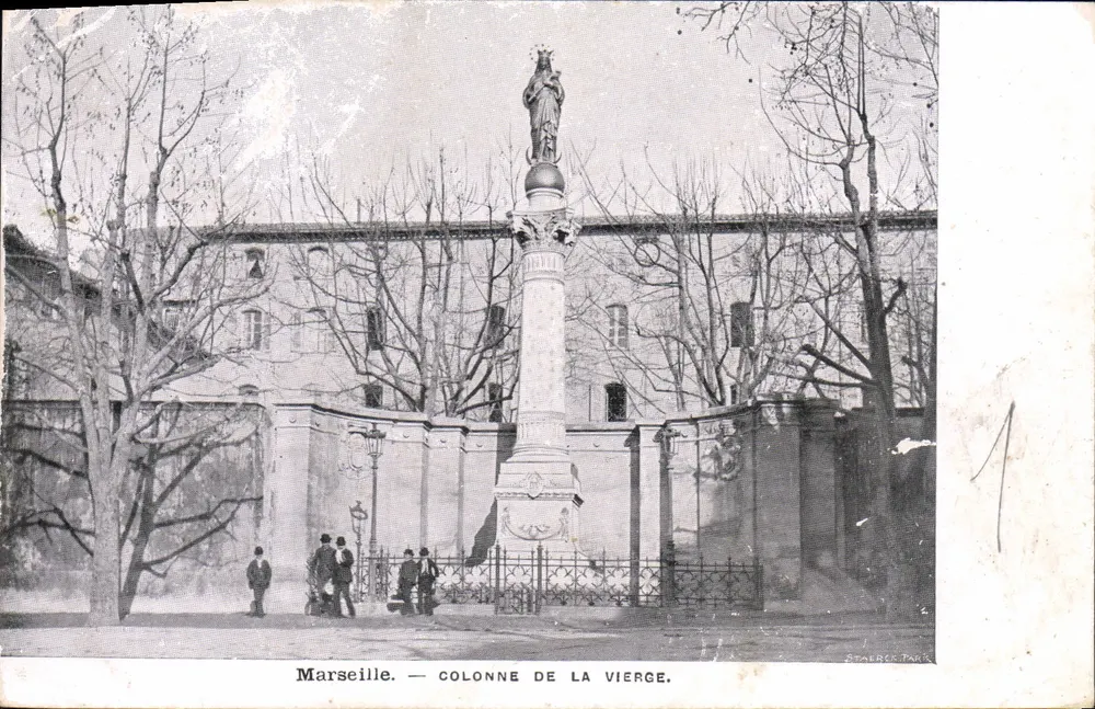 Marseille — Coluna da Virgem — editor Scaërce, n°1 - Frente