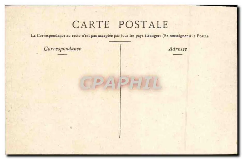 Marseille — Coluna da Virgem — editor Scaërce, n°1 - Verso