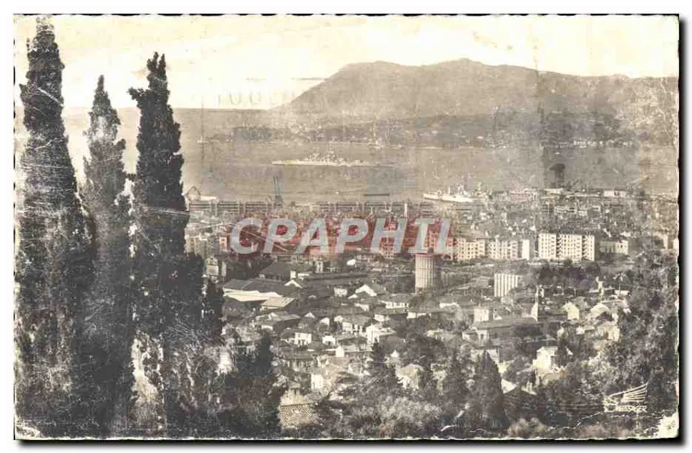 Toulon — Vista geral — Coleção Messager - Frente