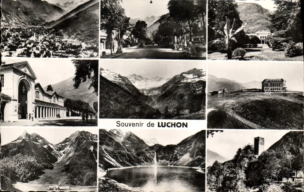 Luchon — Erinnerung an LUCHON — Réal-Photo - Vorderseite
