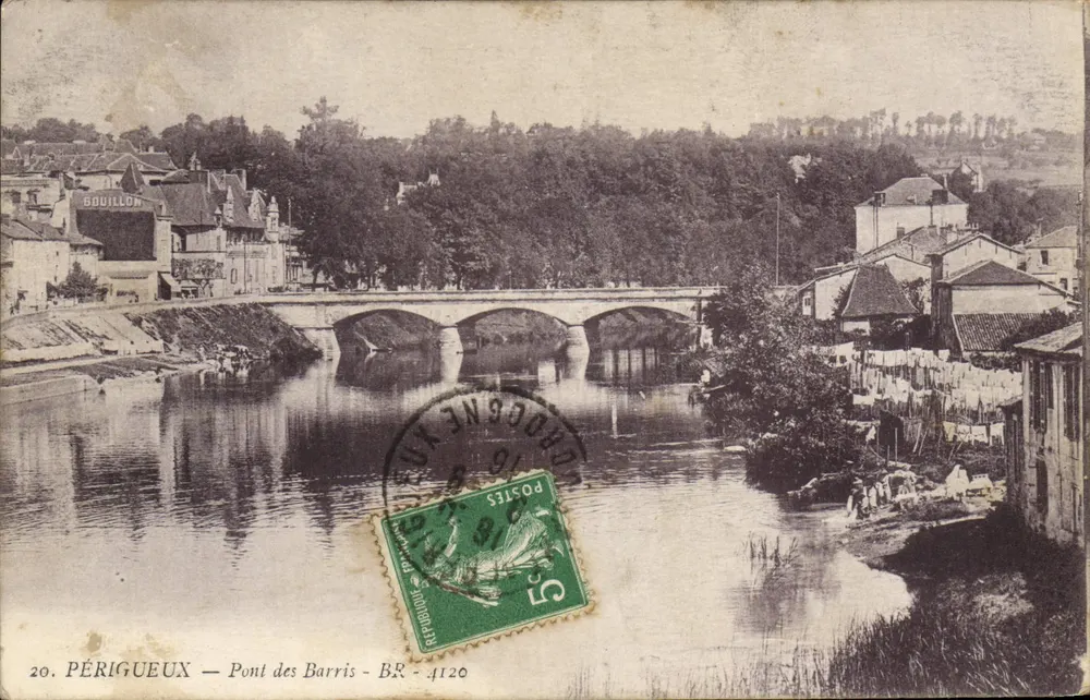 Périgueux — Ponte dos Barris — Bouillon - Frente