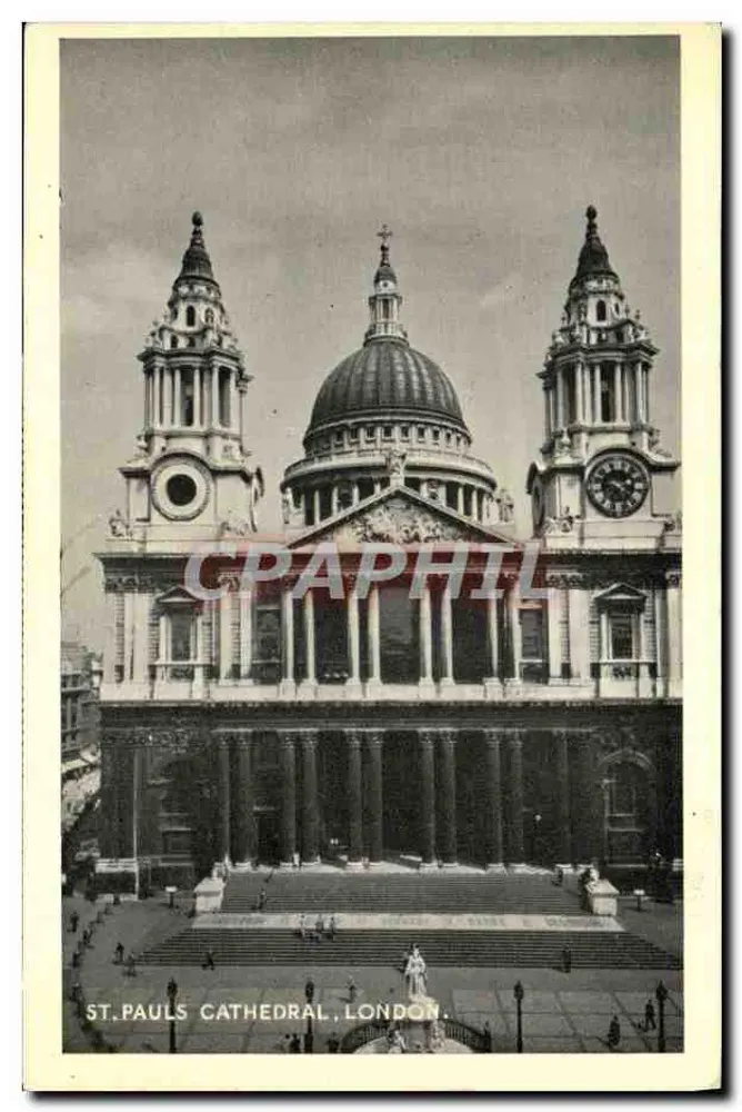 Sint-Pauluskerk, Londen — voorzijde — onbekende uitgever, serie-nummer niet zichtbaar - Voorkant