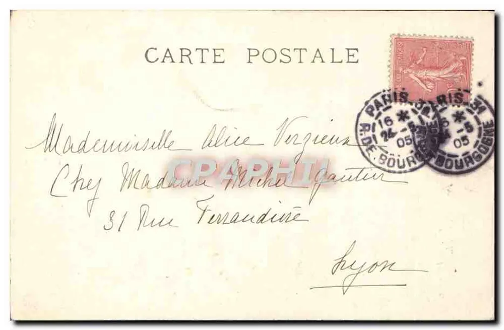 Louvre-Museum — Die Infantin Marguerite — Vélasquez — spanische Schule — Nr. 187 - Rückseite