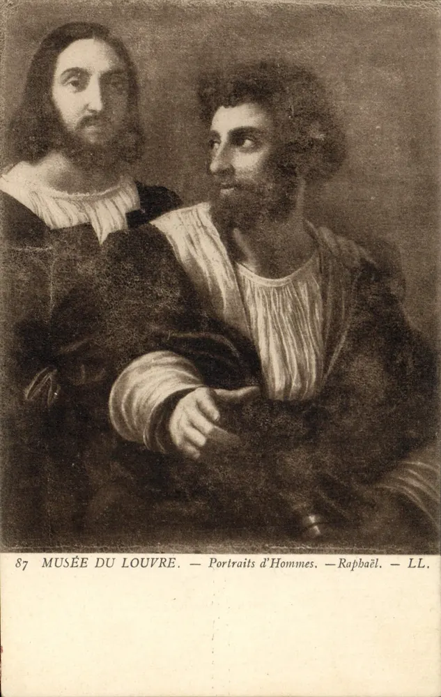 Musée du Louvre — Portretten van Mannelijken — Raphael — LL. n°87 - Voorkant