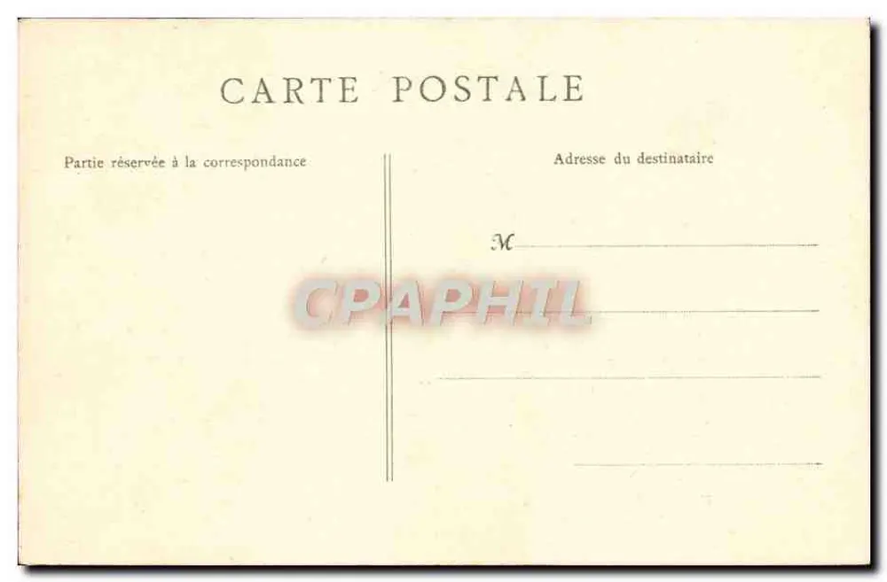 De Maagd — werk van Il Perugino — B. F. Parijs - Achterkant