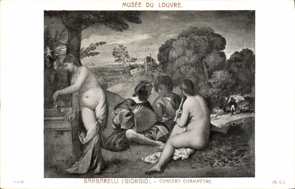 Museu do Louvre — Barbarelli (Giorgio) - Concerto Campestre — (B.C.) - Frente