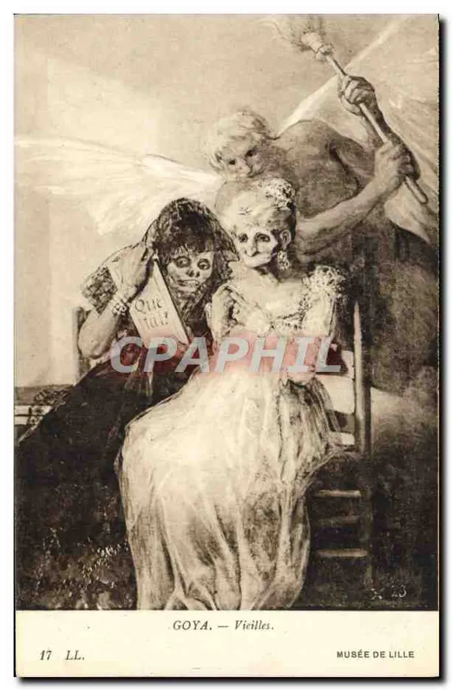 Goya — De Oudjes — Museum van Lille - Voorkant