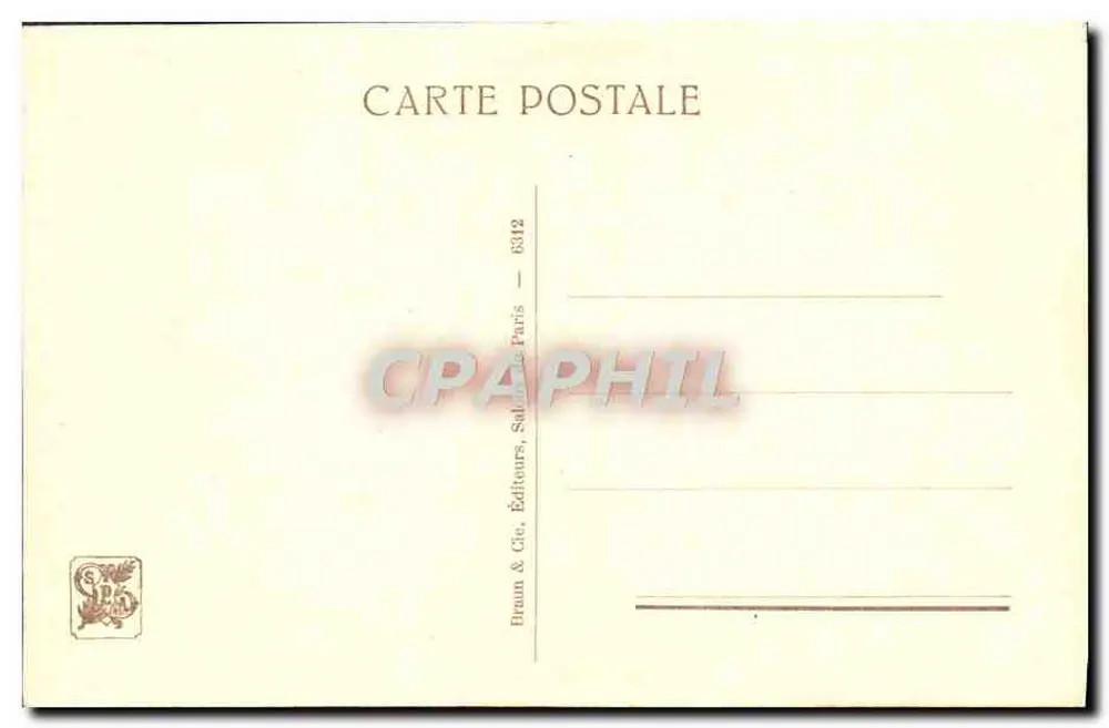 Pescadoras da Lua — P. Chabas — n° 6312 - Verso