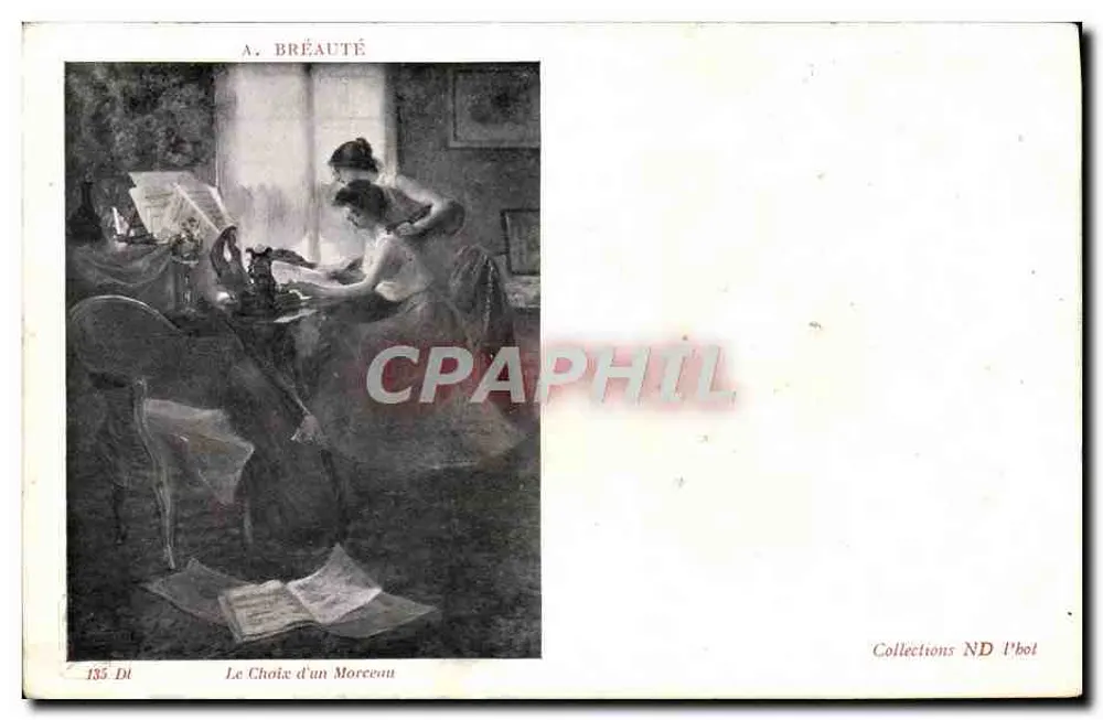 A Escolha de um Trecho — A. Bréauté — Collections ND 'Pbol' - Frente