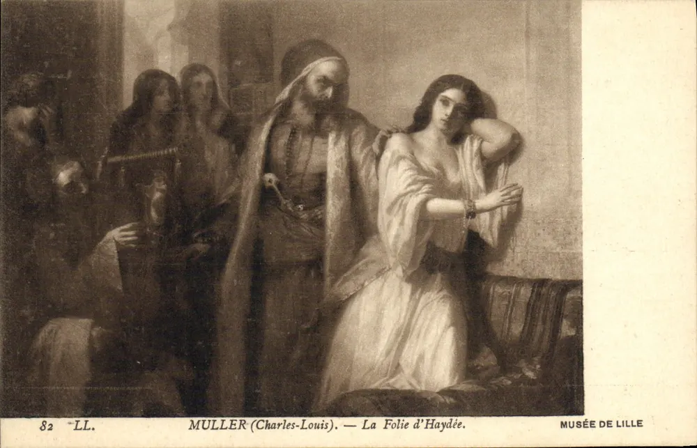 A Loucura de Haydée — Muller (Charles-Louis) — Museu de Lille - Frente
