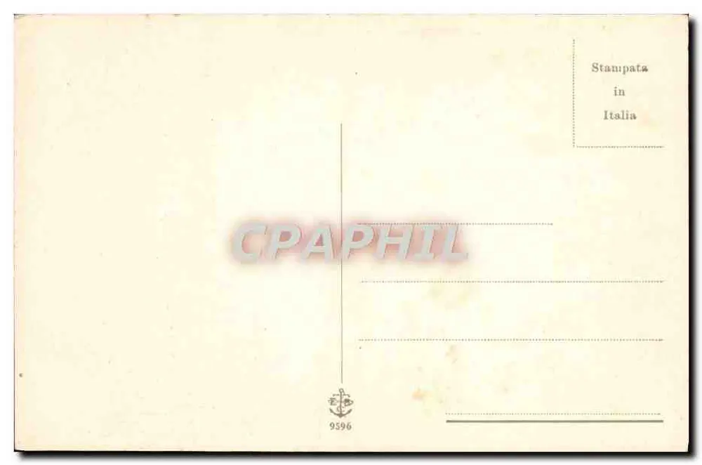 Madonna della Seggiola — Raphael — Verlag Raphael - Rückseite