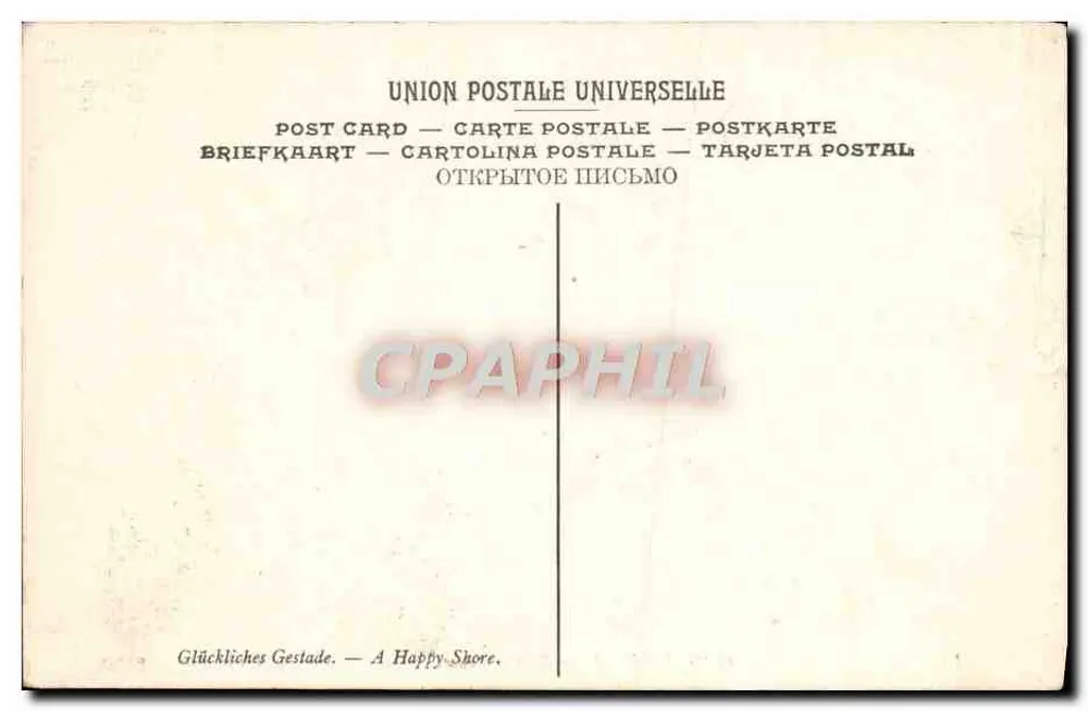 Gagliardini — Riva feliz — Petit Palais — Paris - Verso