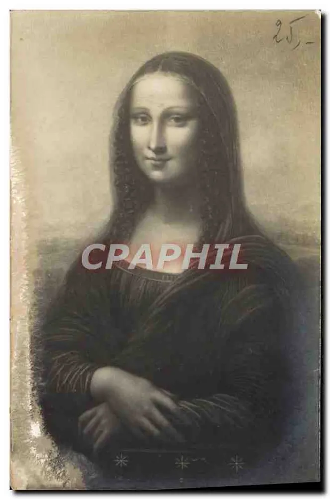 Die Mona Lisa — Reproduktion - Vorderseite