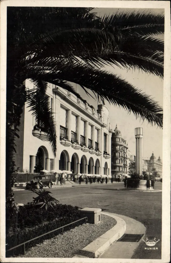 Het Palácio de la Mediterránea — Nizza — Uitgever Munier - Voorkant