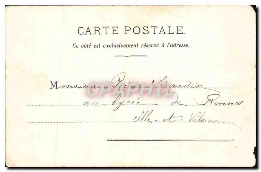 Rouen — Das Theater der Künste und der Quai de Paris — V.M. Éditeur - Rückseite