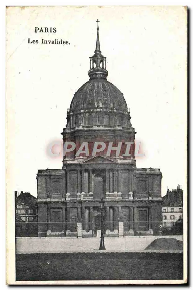 Paris — Les Invalides - Frente