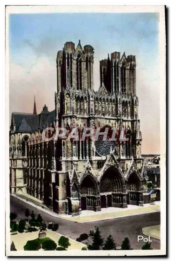 Reims - A Catedral — Jacques Fréville, Reims, n°1 - Frente