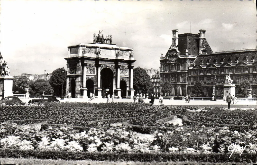 Place du Carrousel — Triumphbogen (1806) — André LECOMTE, Paris - Vorderseite