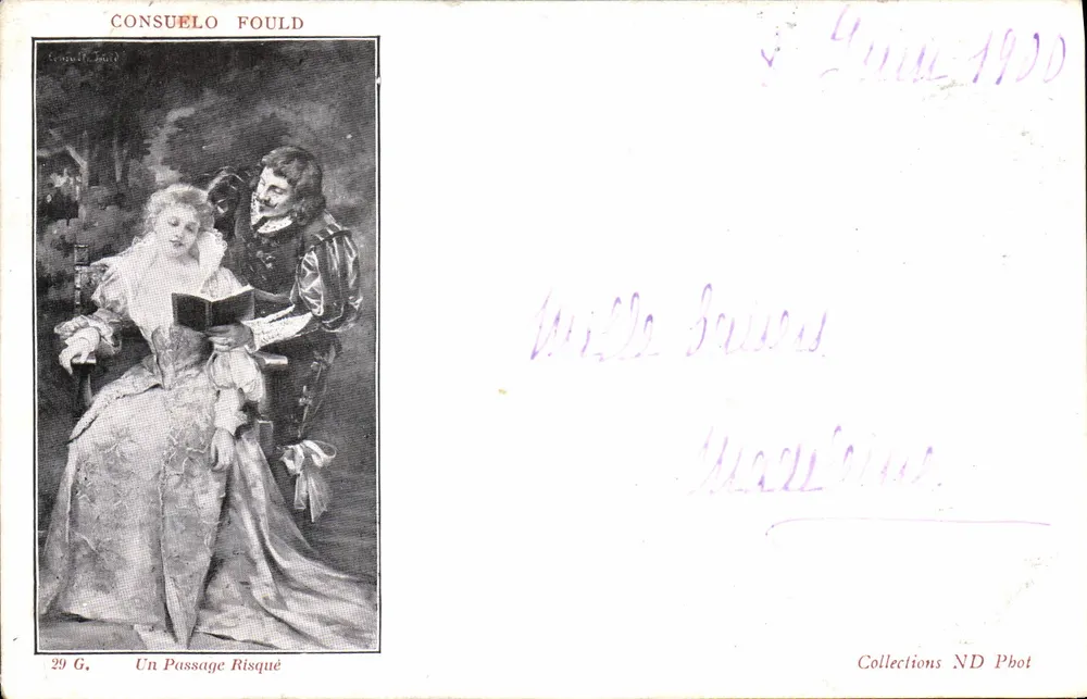 Consuelo Fould — Um Passageio Perigoso — Consuelo Fould, n° 29 G - Frente