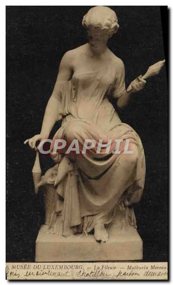 Muzeum Luksemburzu — La Filouse — Mathurin Moreau - Awers