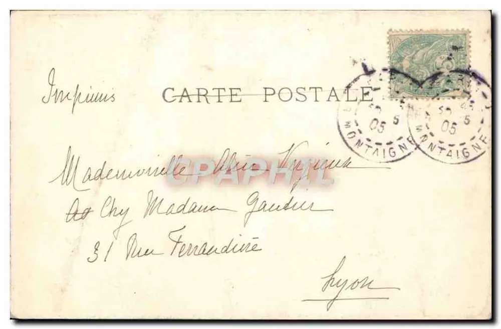 Muzeum Luksemburzu — La Filouse — Mathurin Moreau - Rewers