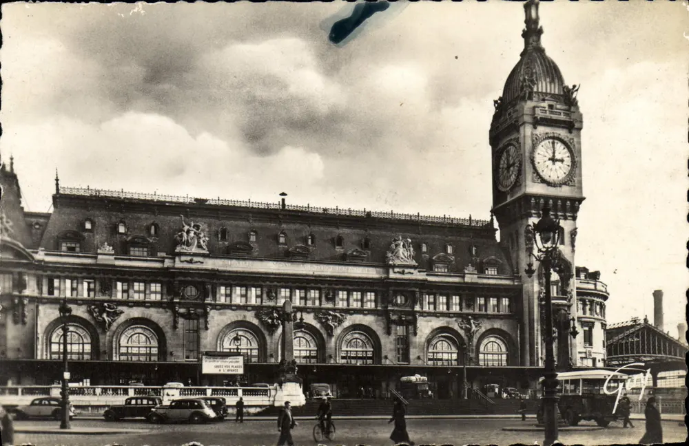 Estação de Lyon — Paris — Edições d'Art Guy, Paris - Frente