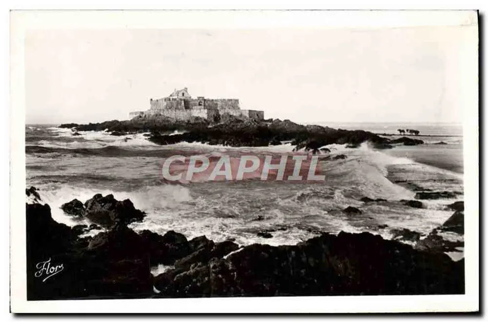 Saint-Malo (Ille-et-Vilaine) — Ebbe, Nationaler Festung — Editions Artistiques Carrère - Vorderseite