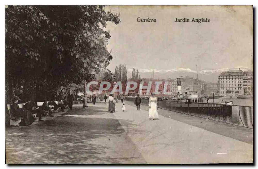 Genebra — Jardim Inglês — editor não identificado - Frente
