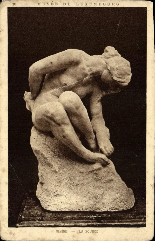 Musée du Luxembourg — Sculpture 'La Source' de Desbois — éditeur Desbois - Frente