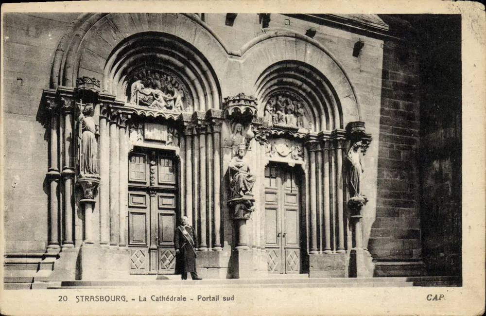 Straßburg - Die Kathedrale - Südportal — CAP, n°20 - Vorderseite