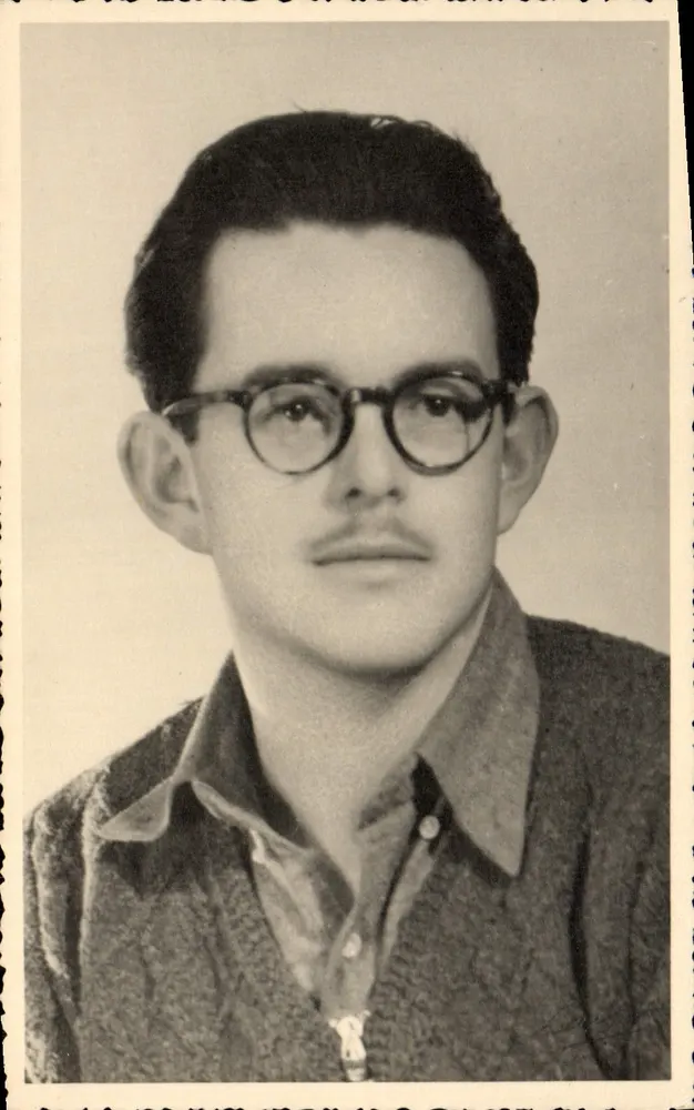 Retrato de um homem — editor desconhecido, número de série ilegível - Frente