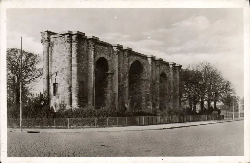 Reims — La Porte Mars — Alte gallo-römische Pforte — Edit. Puyen, Reims - Vorderseite