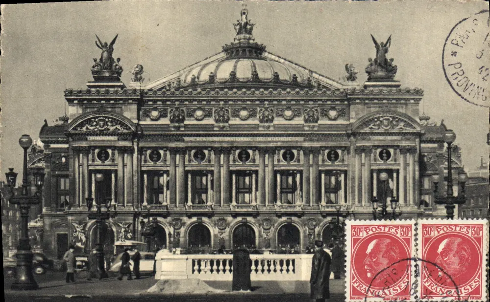 O Ópera - Paris e suas maravilhas 121 — Éditions A. Leconte, Paris - Frente