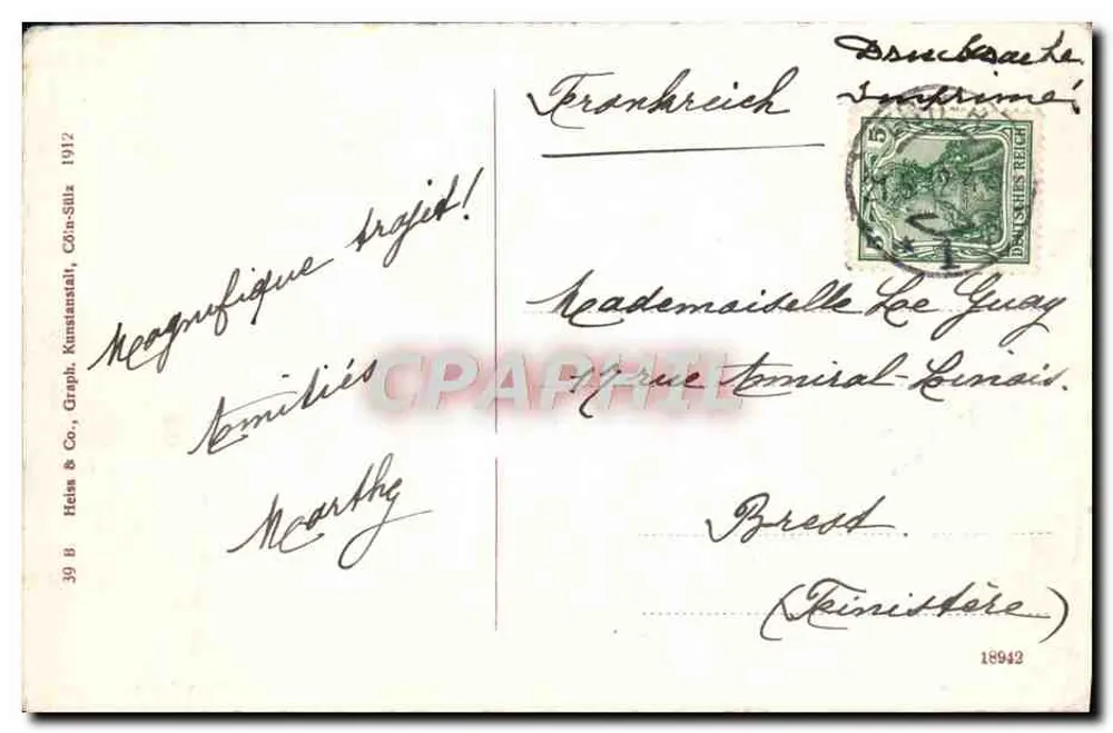 ट्राइयर — पोर्टा निग्रा — हेलेव & को., ग्राफ. कुंस्टनस्टाल्ट, कोल्न-सुल्ज़ - पीछे