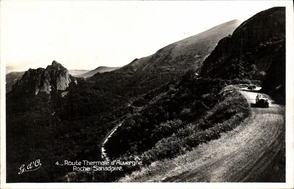 Thermale Route von Alvergne — Roche Sanadoire — G.d'Co, n°4 - Vorderseite