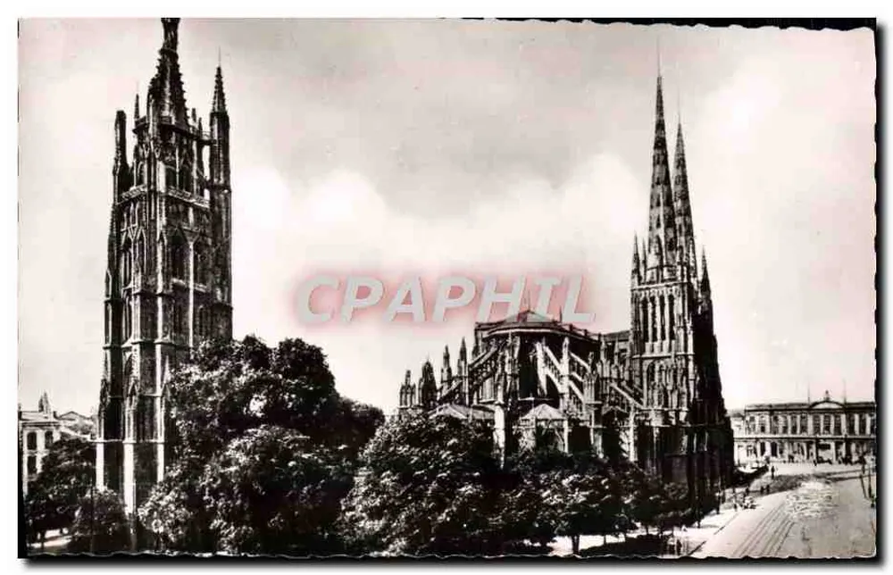 Bordeaux — A Catedral e a Torre — Edição Pey Berland - Frente