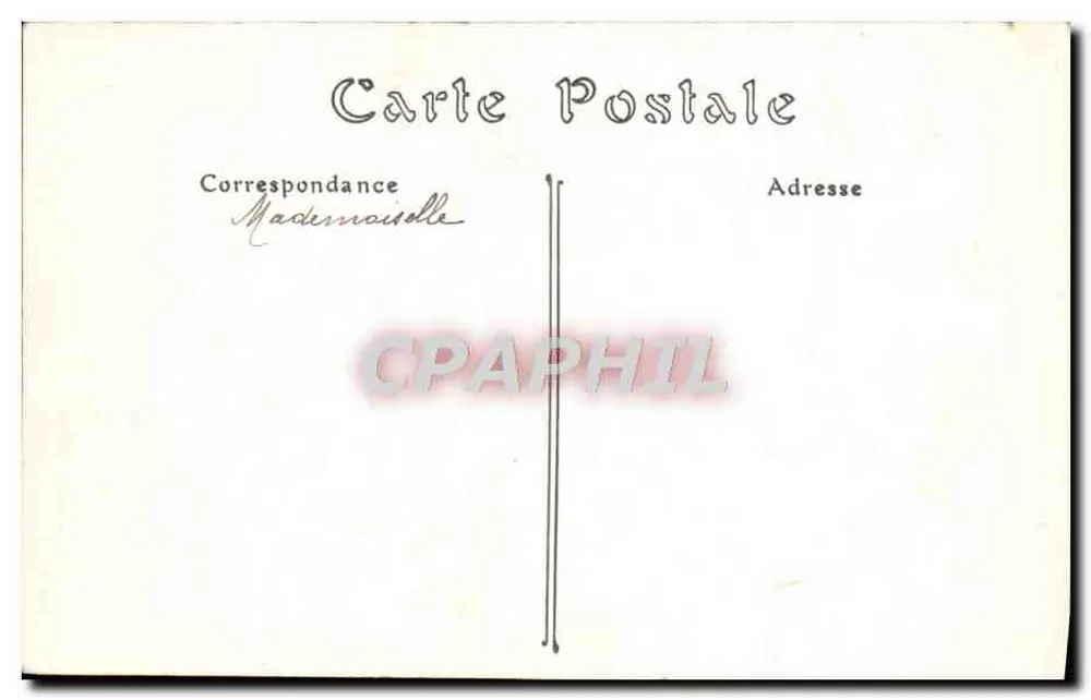 Die große Felsen von Castel-ar-Zalou — Primel (Finistère) — Serie 770 - Rückseite
