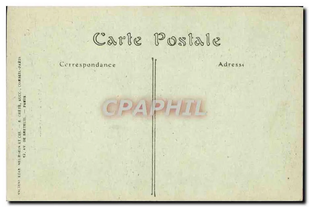 Tregastel-Primel (Finistère) — Der Pont und die Crevases — ND. Foto n°855 - Rückseite