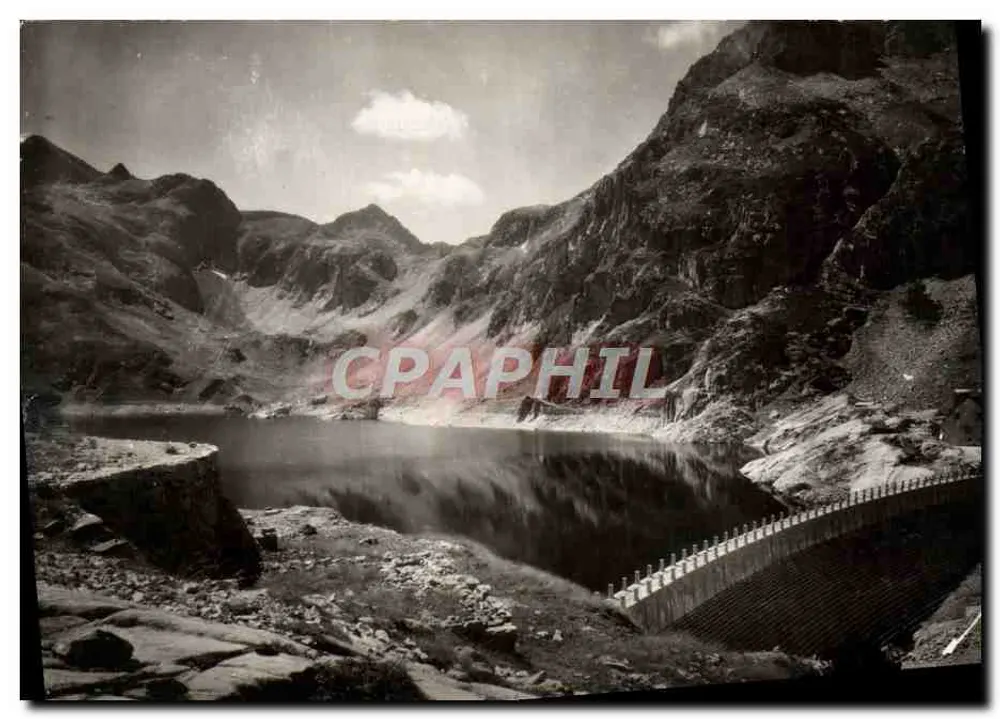 Lago de Artouste e seu barragem — Vale de Ossau — Edições JOVÉ, Pou (B.P.P.) — N° 1088 bis - Frente