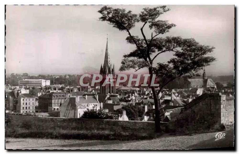CAEN - A Cidade vista do Castelo — Editor: Réal-Photo, Paris - Frente