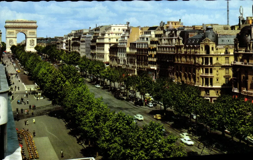 Paris – Avenue des Champs-Élysées und Arc de Triomphe – Verlag GUY, Nr. 1169 - Vorderseite