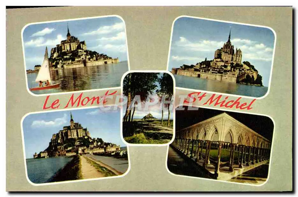 Mont Saint-Michel — Panoramablick — Lumicap - Vorderseite