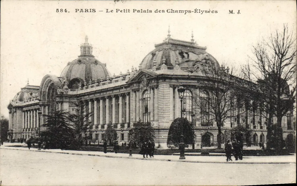 PARIS — O Pequeno Palácio dos Campos-Élisée — M.J. n°584 - Frente