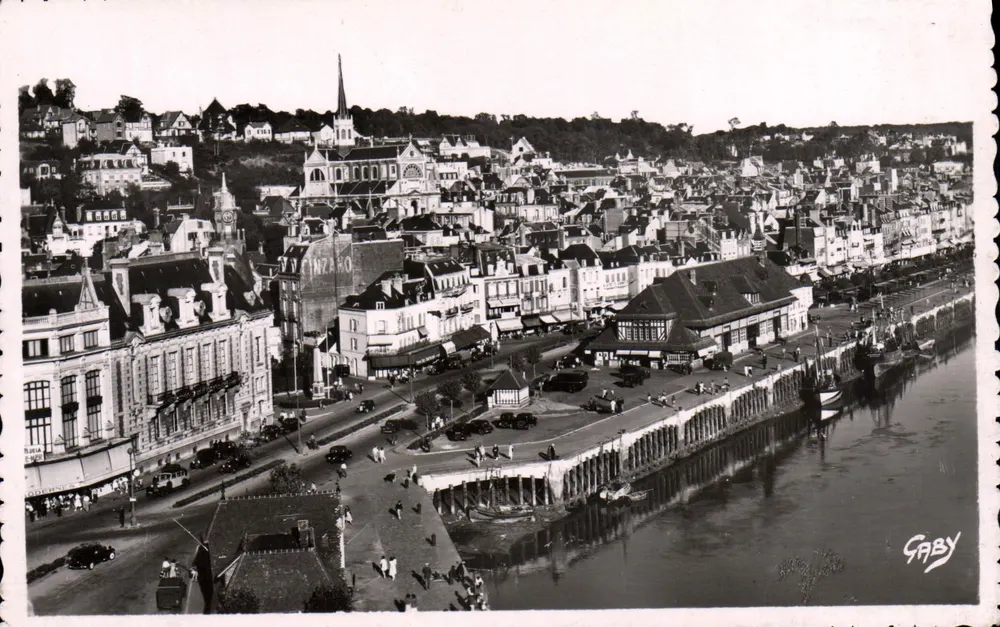 Trouville-Deauville — Allgemeine Ansicht der Stadt — Editions Gaby - Vorderseite