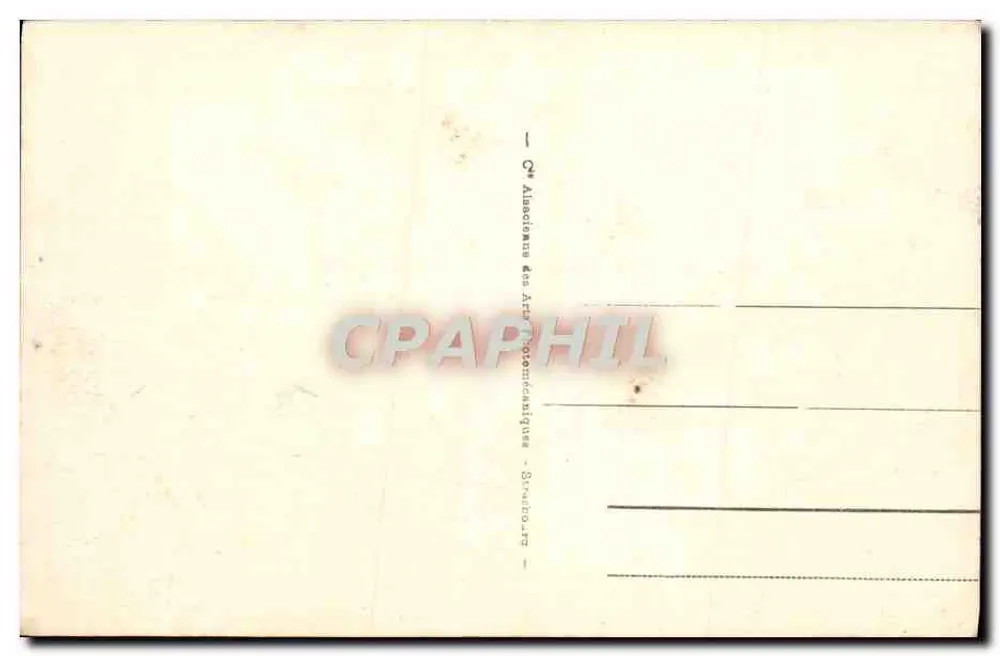 ENV. von NOYON - Le Mont Renaud - La Chapelle (März-August 1918) - Rückseite